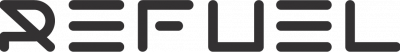 Refuel_Logo_Soft Black Refuel Logo